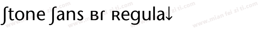 Stone Sans BQ Regula字体转换